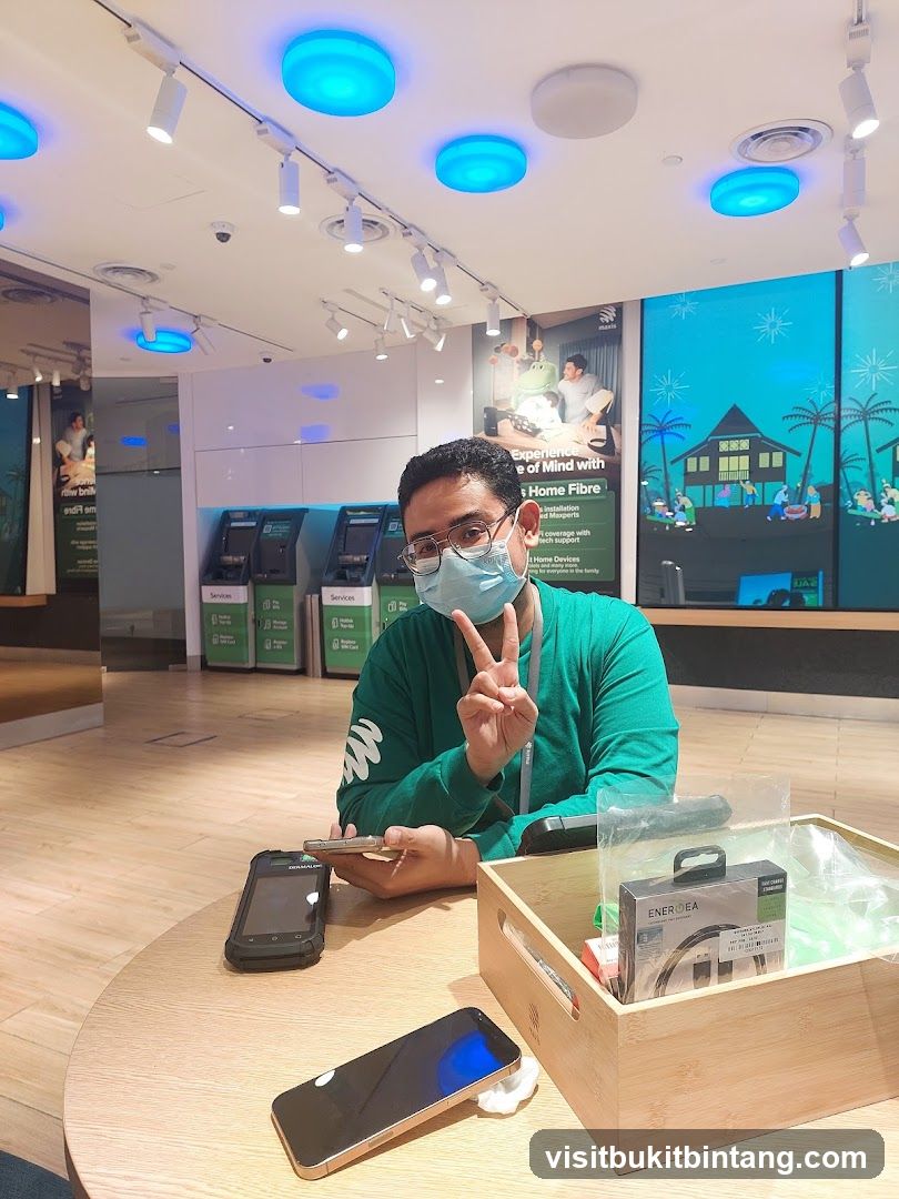 Man in a store