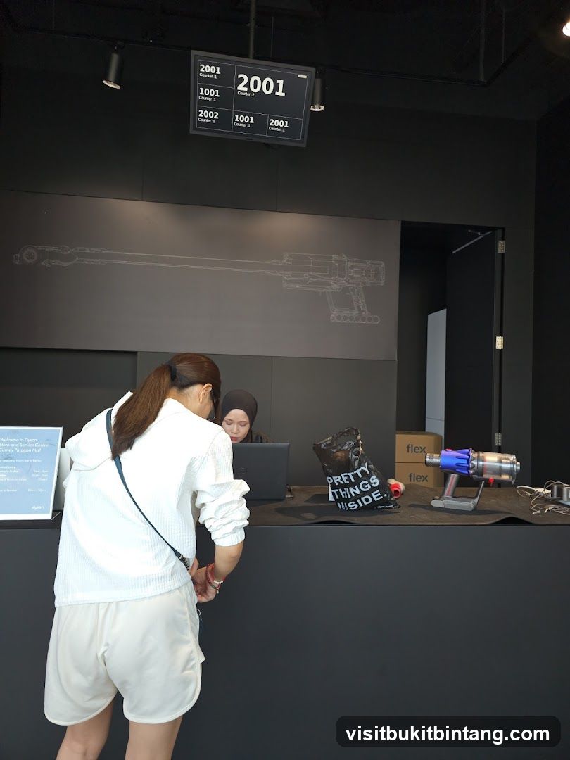 Dyson Store Counter