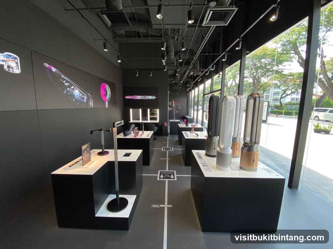 Dyson Store Interior