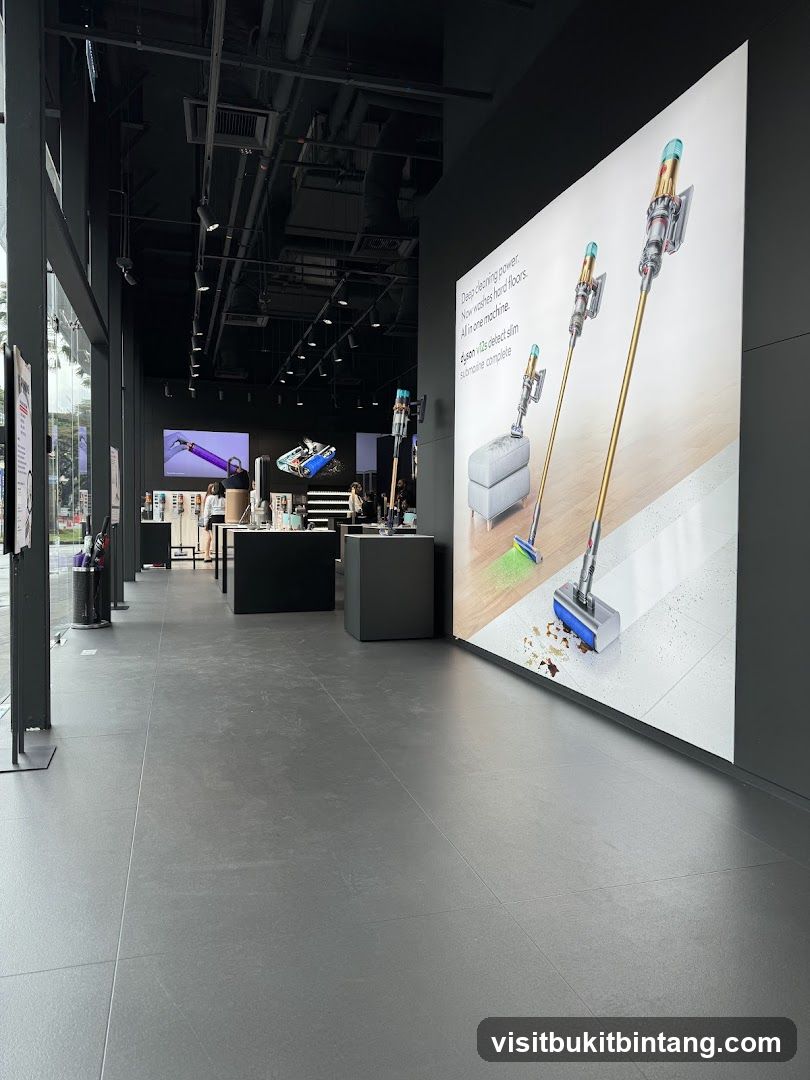 Dyson Store Interior