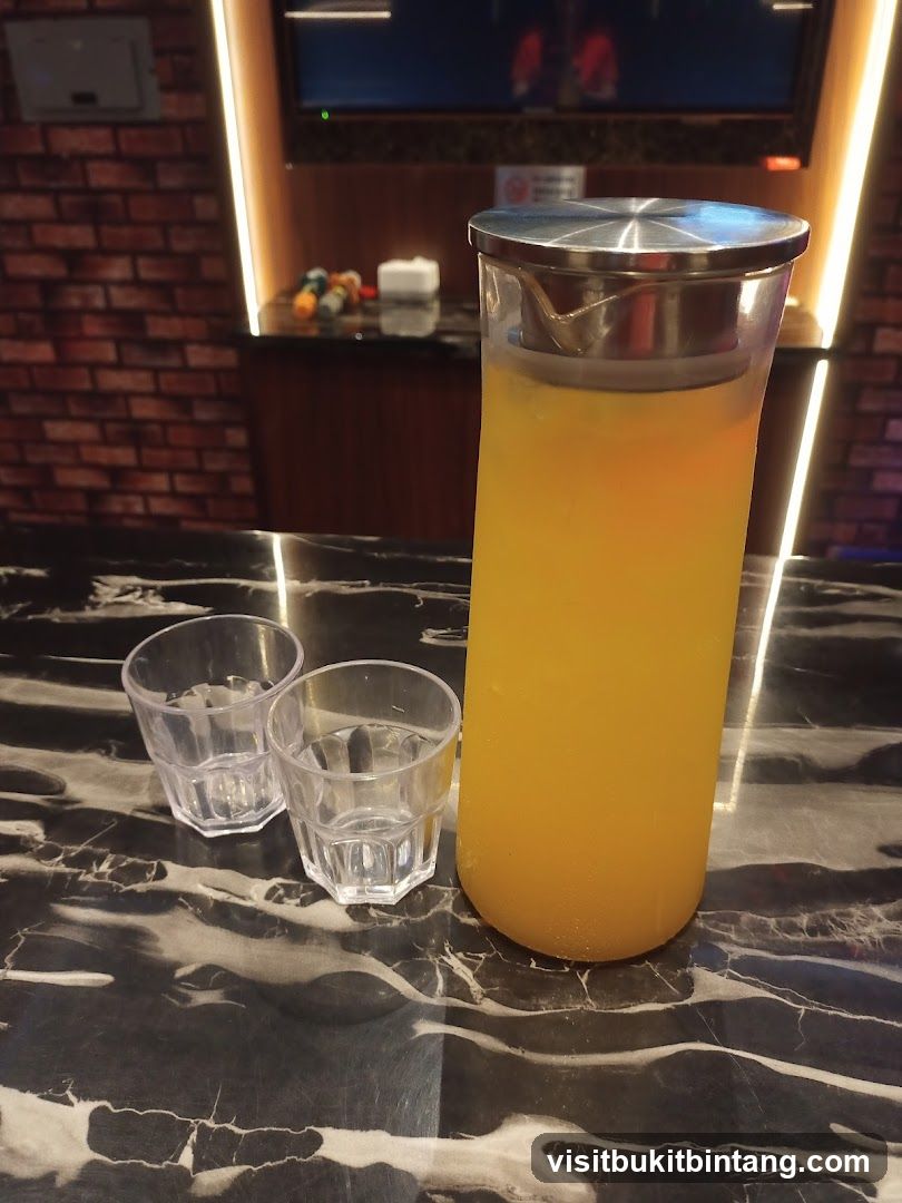 Orange Juice Pitcher and Glasses