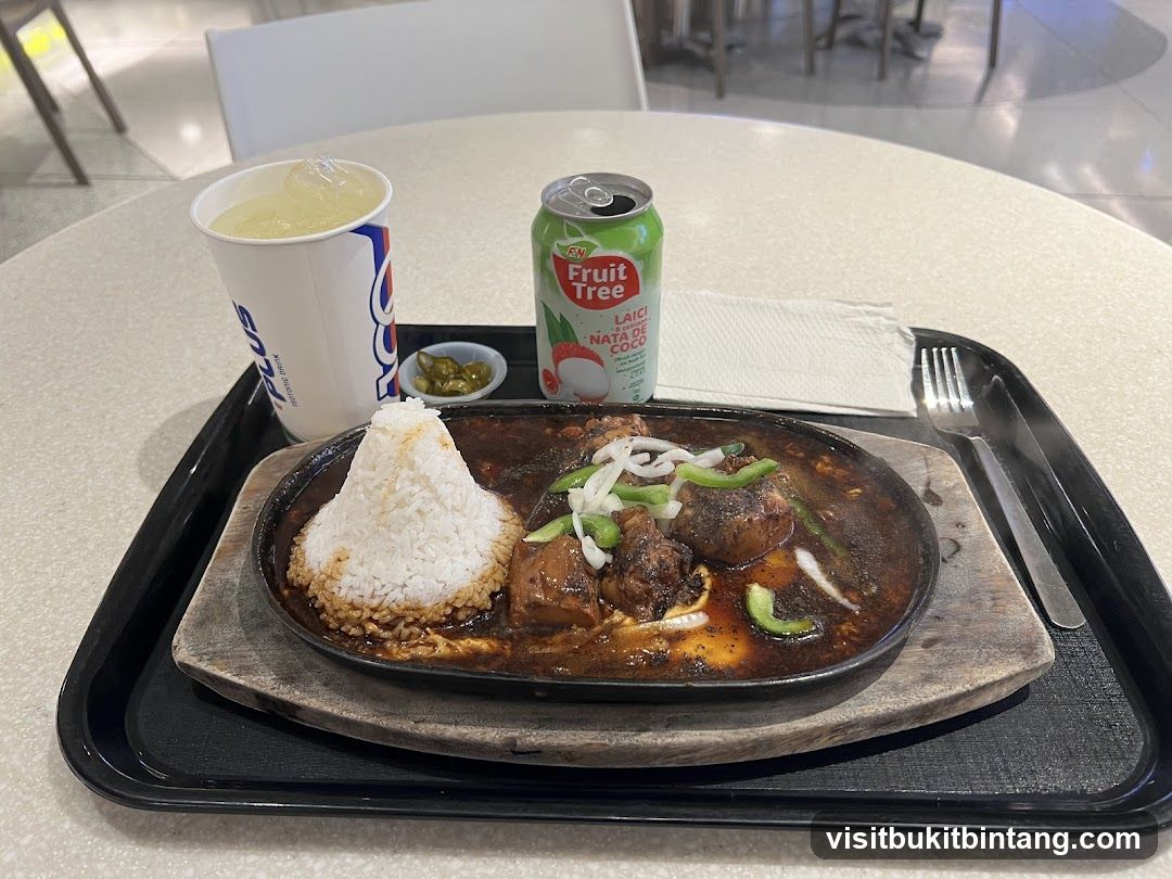 Sizzling Plate Meal