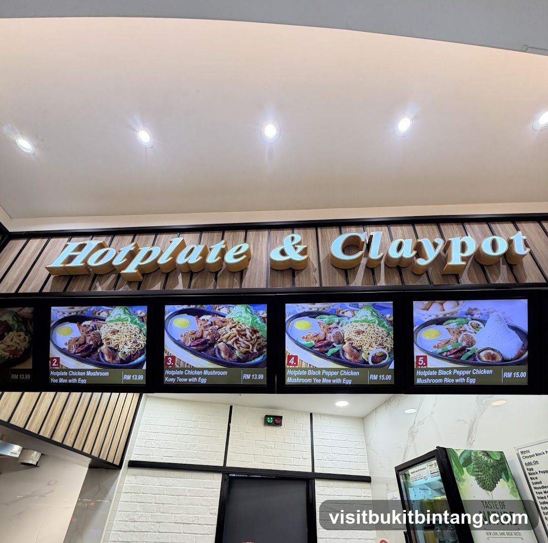 Hotplate & Claypot Menu