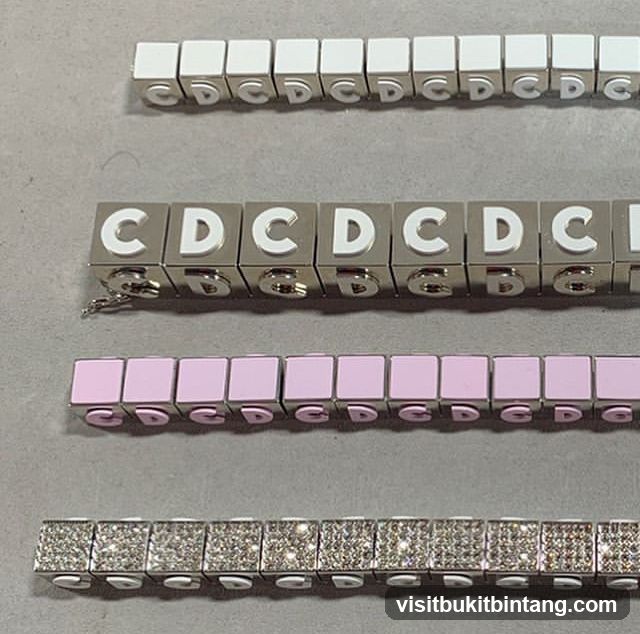 Bracelets with letters