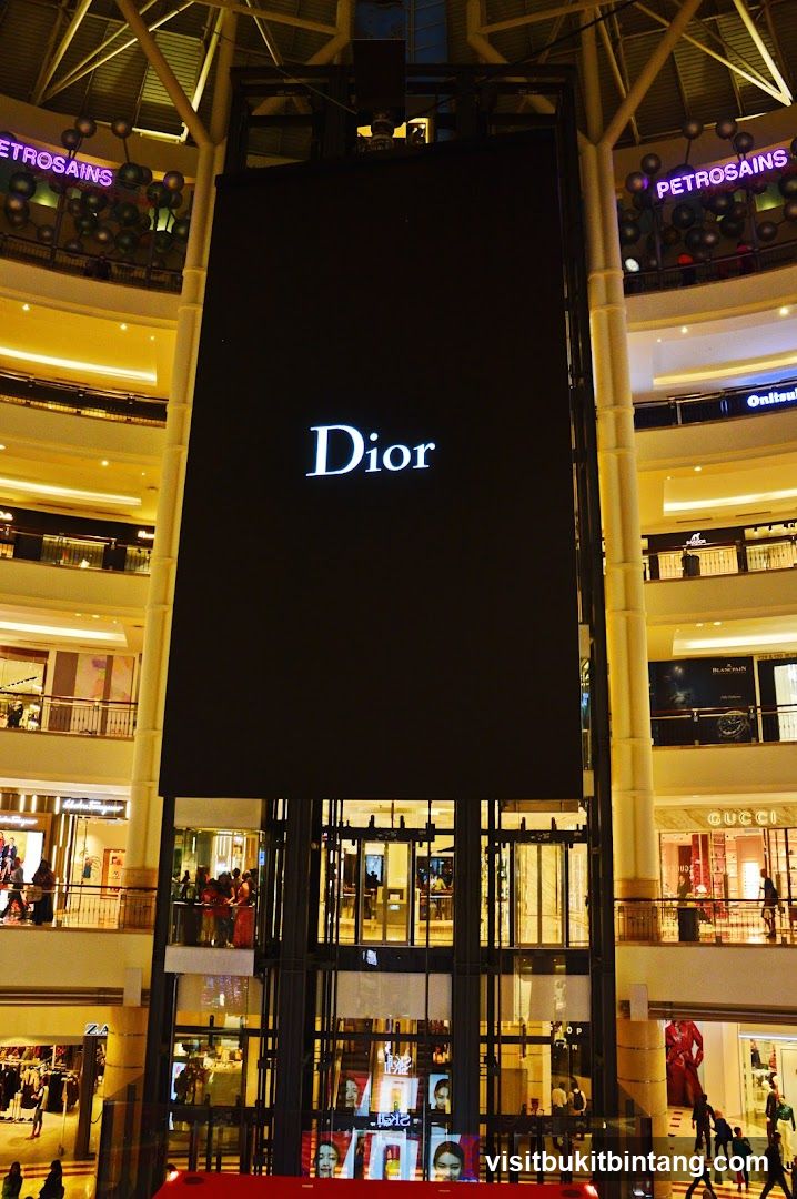 Dior Advertisement in Mall