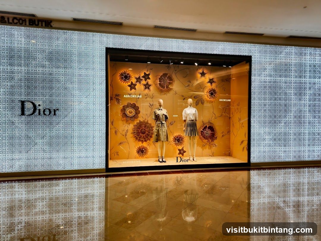 Dior Storefront Display
