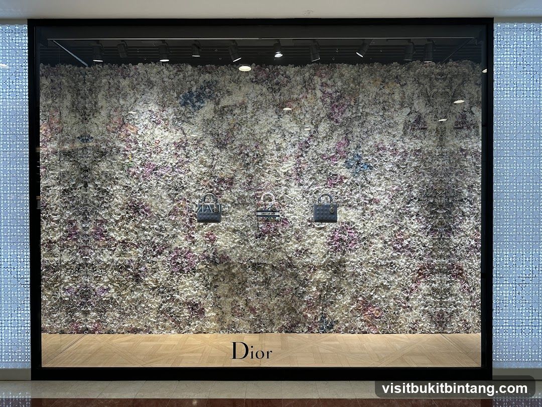 Dior Store Window Display