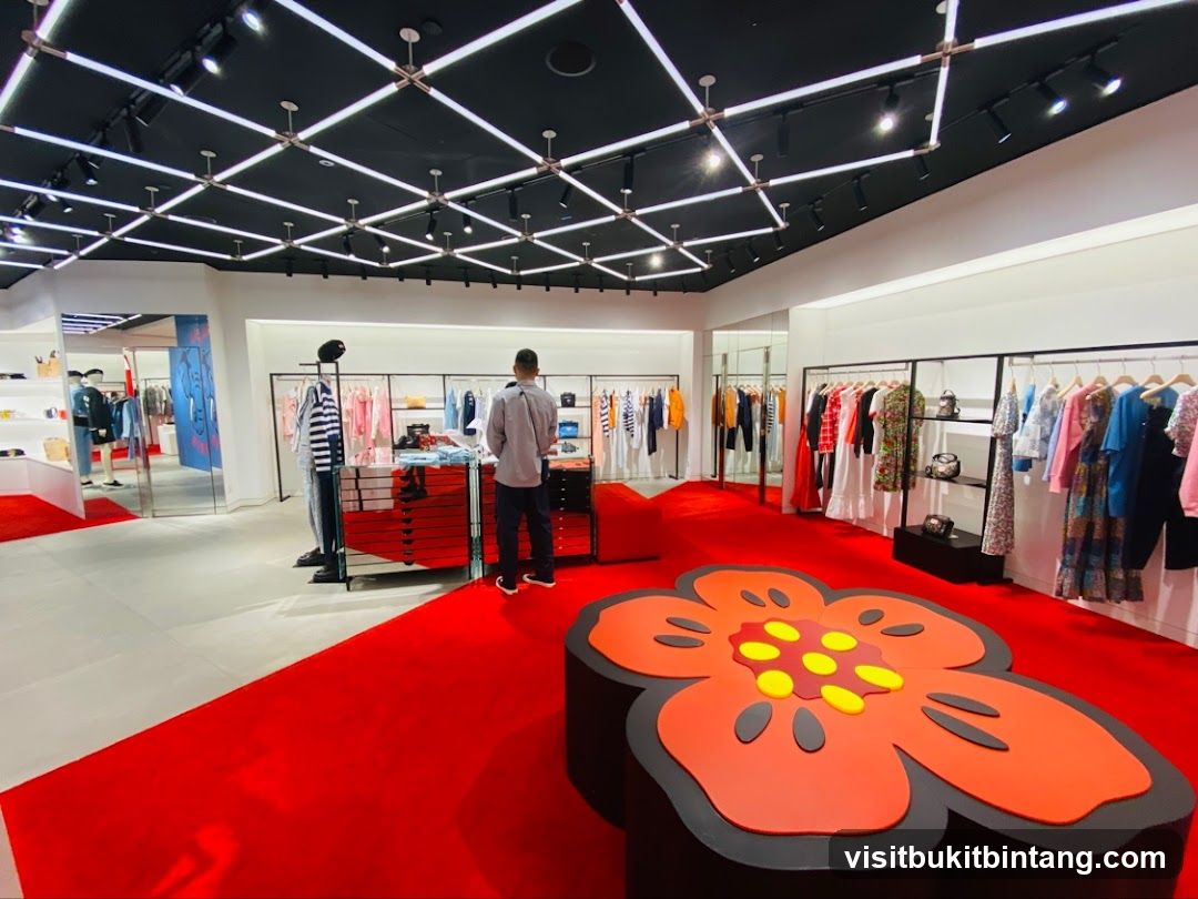 Clothing store interior
