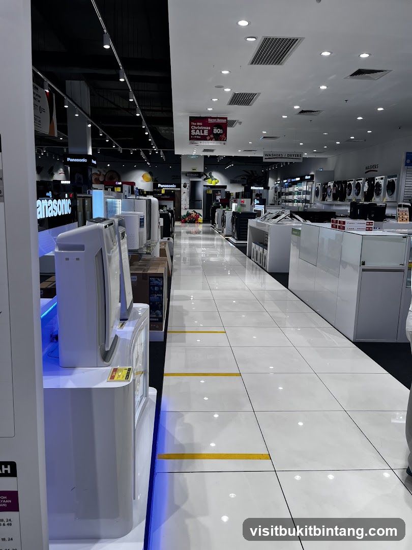 Electronics Store Interior
