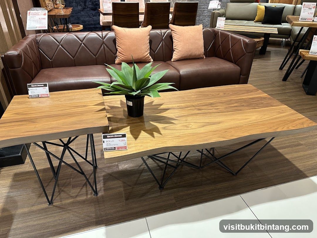 Living Room Furniture Display