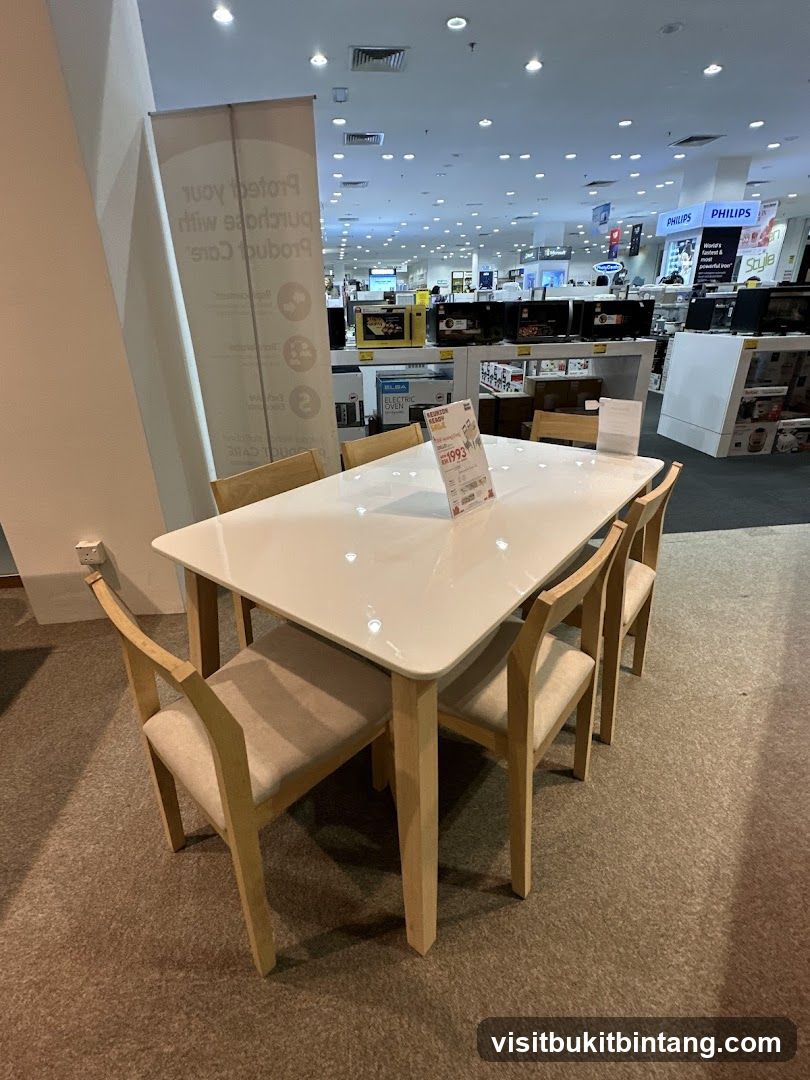 Dining Set Display