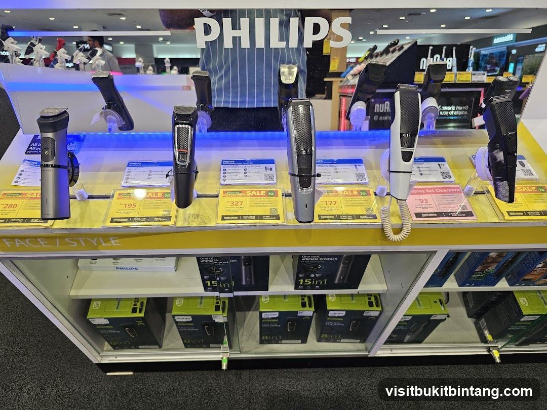 Philips Personal Grooming Display
