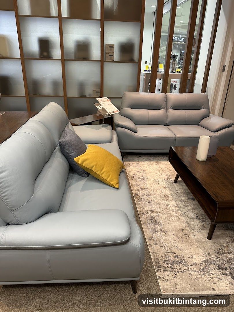 Living Room Furniture Display