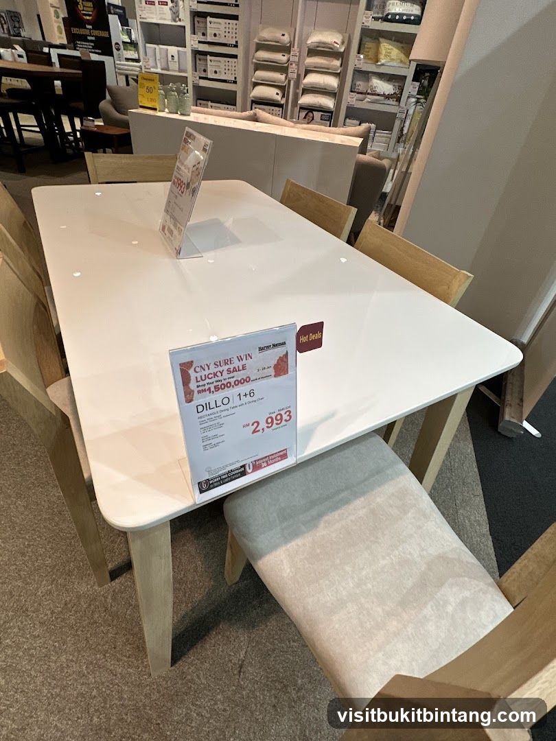 Dining Table Display
