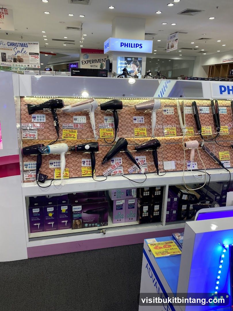 Philips Hair Dryers Display