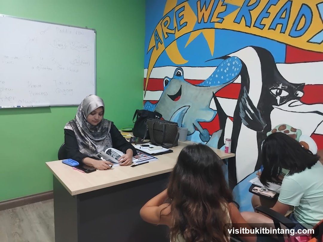 Classroom Scene with Teacher and Students
