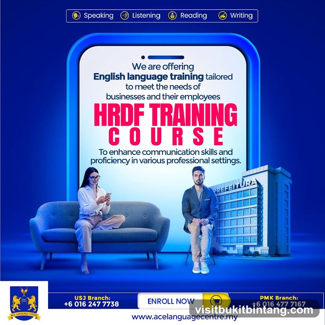 HRDF Training Course Advertisement