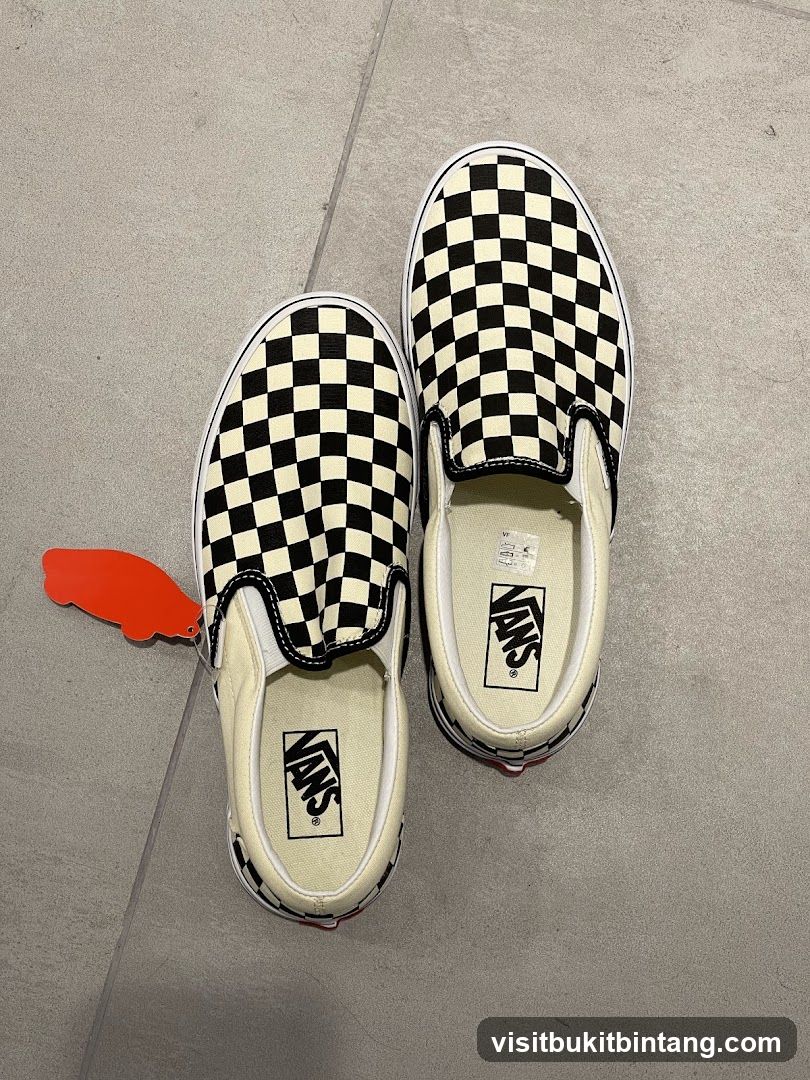 Vans Checkerboard Slip-On Shoes