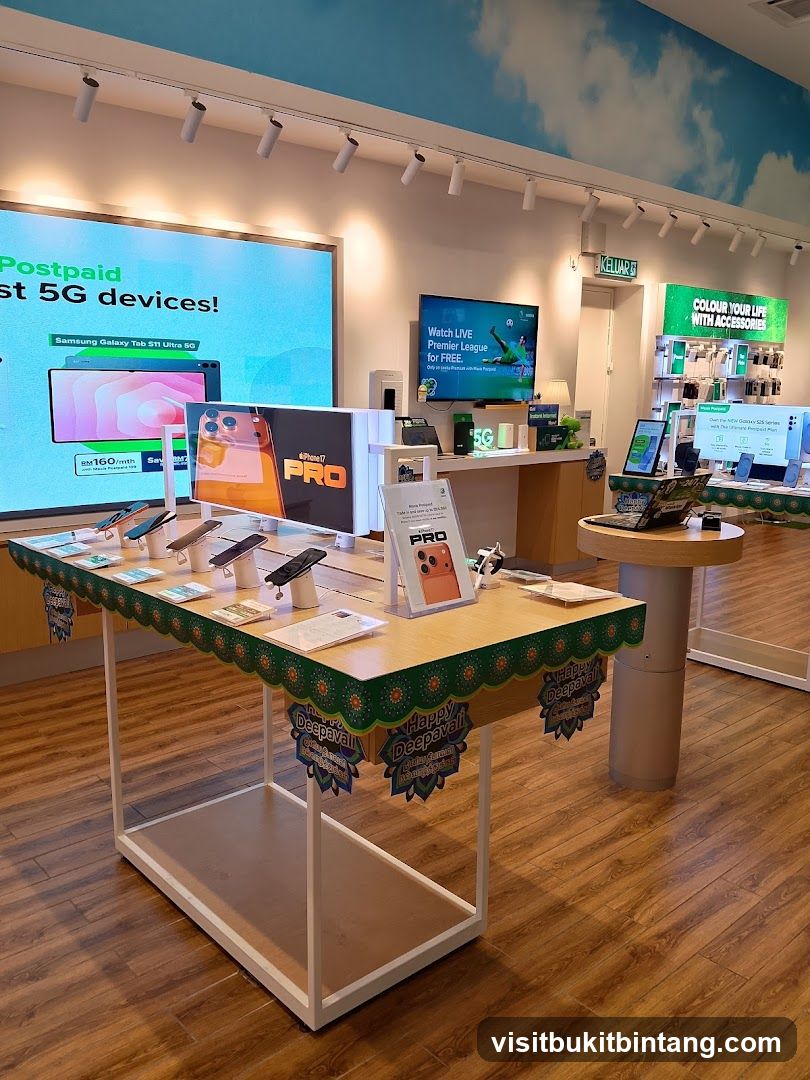 Mobile Phone Store Display