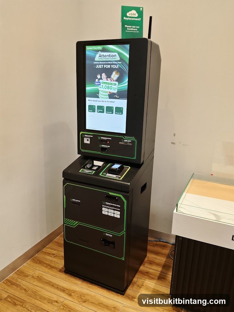 Self-service kiosk