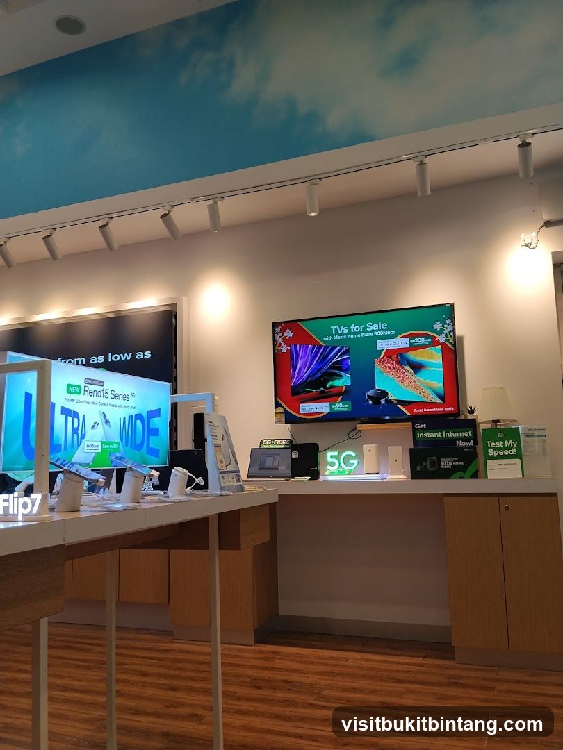 Electronics Store Display