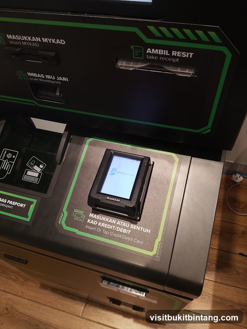Self-service kiosk