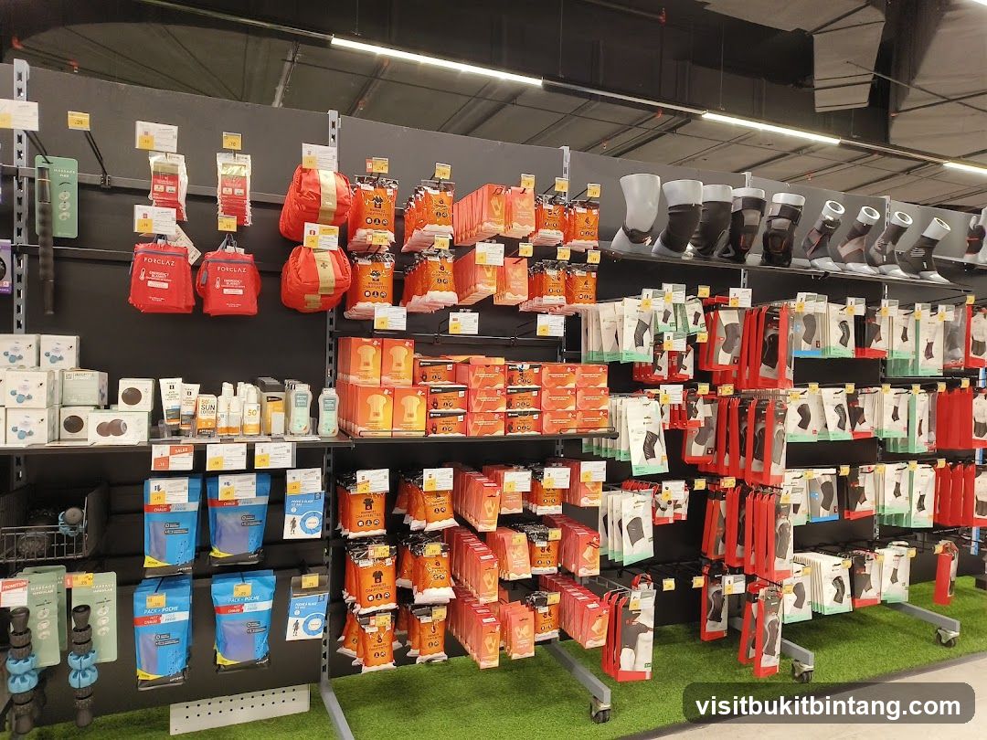 Sports Accessories Display