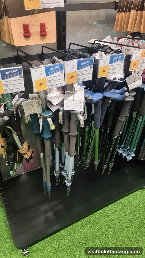 Hiking Poles Display