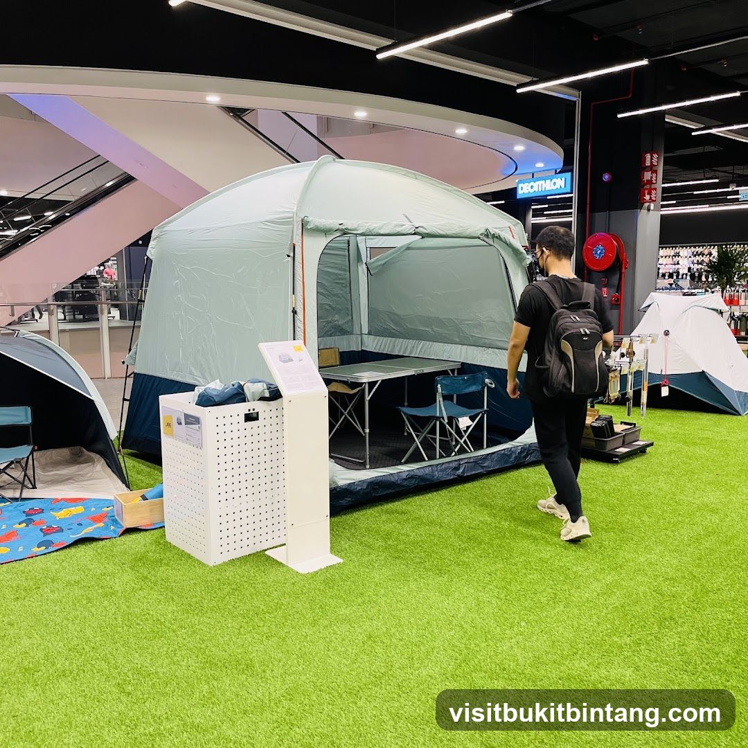 Camping Gear Display