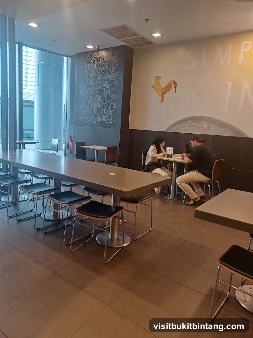 Restaurant Interior with Seating