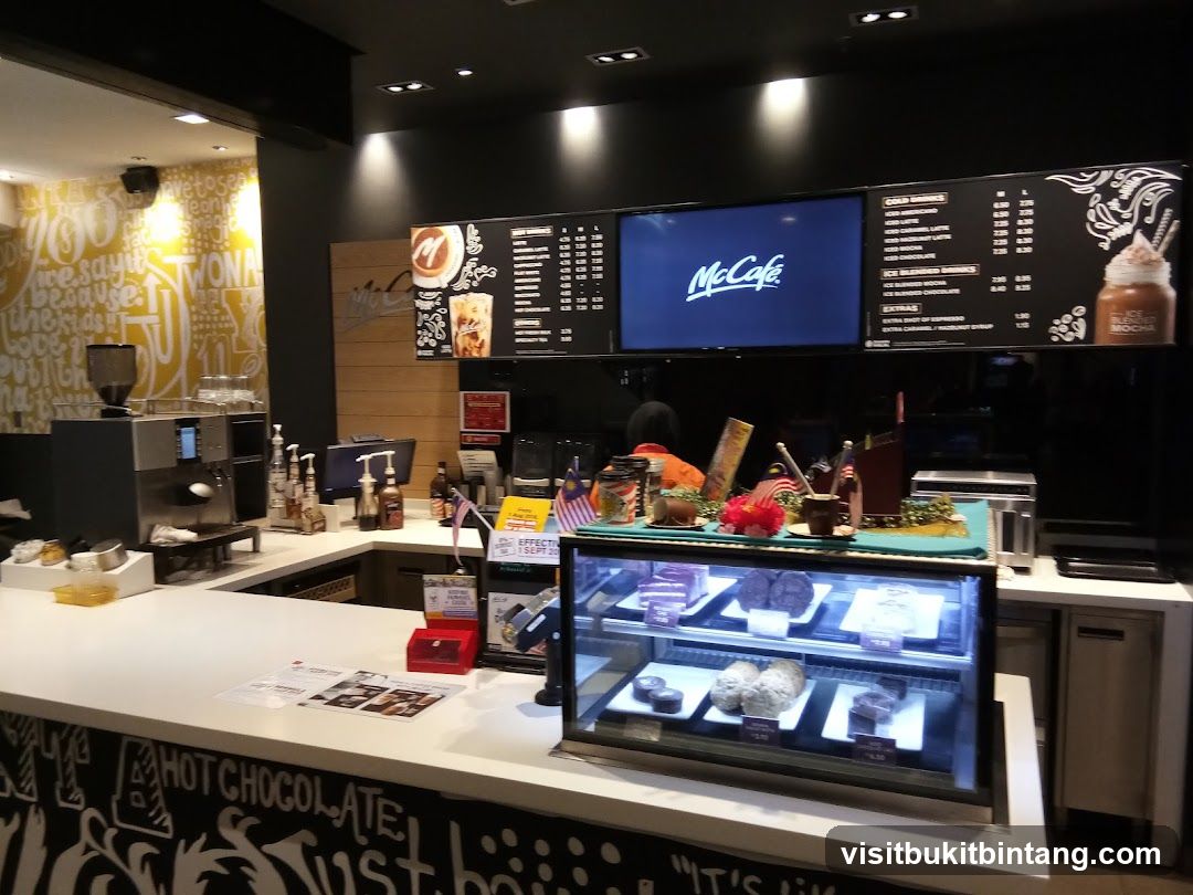 McCafé Counter
