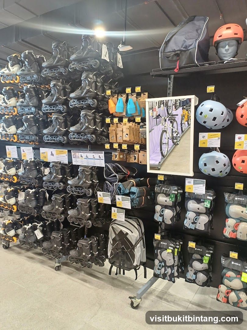 Sports Equipment Display