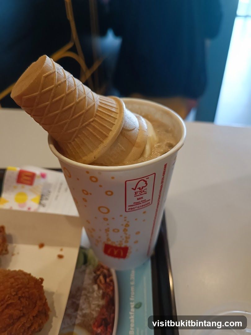 Ice Cream Cone in a Cup