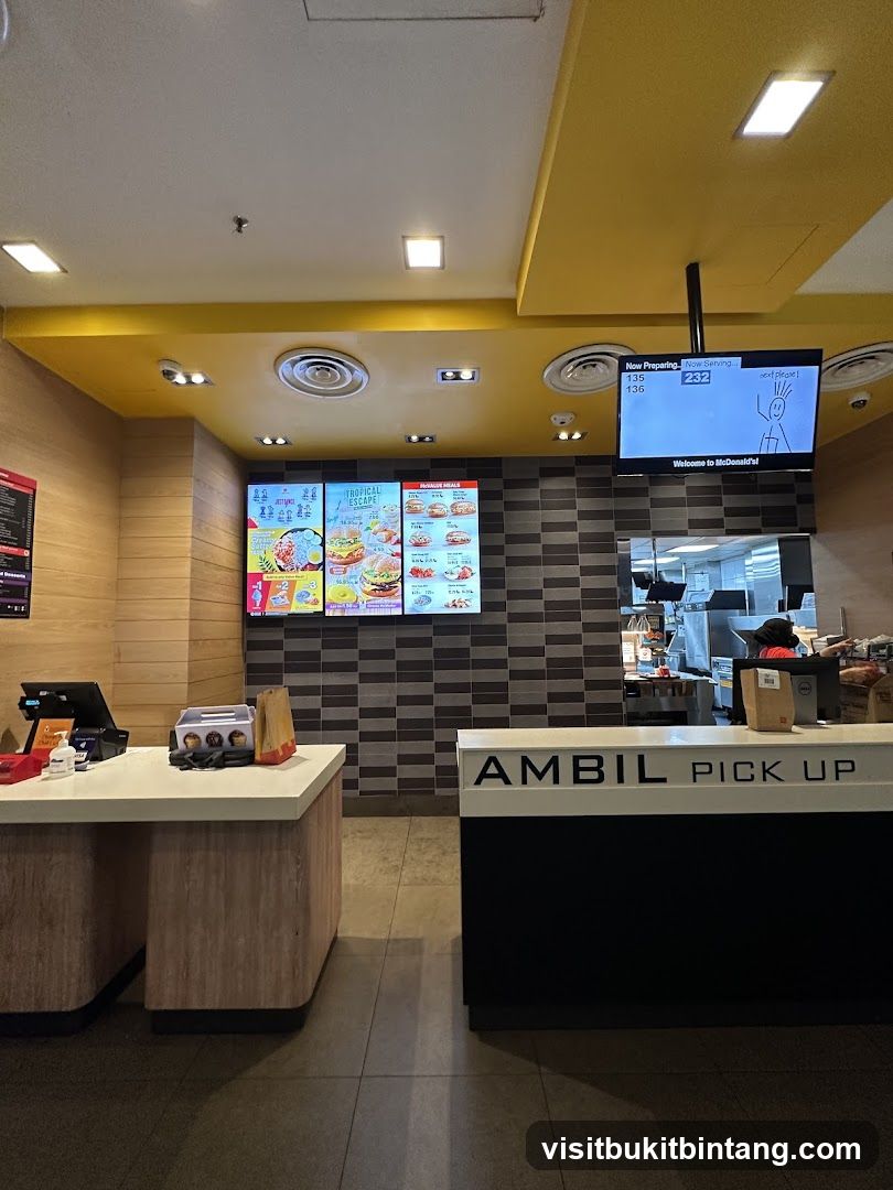 Fast Food Restaurant Interior
