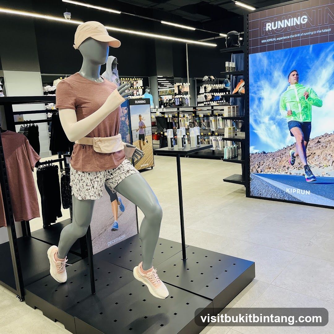 Running Apparel Display