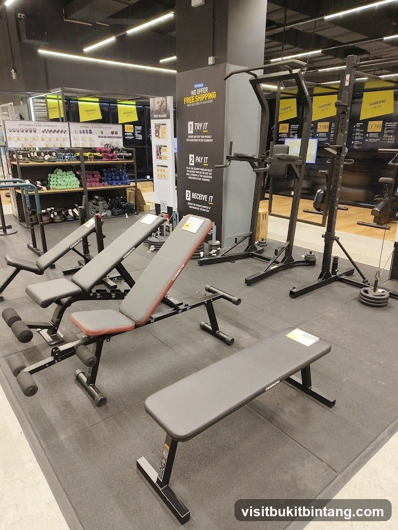 Gym Equipment Display