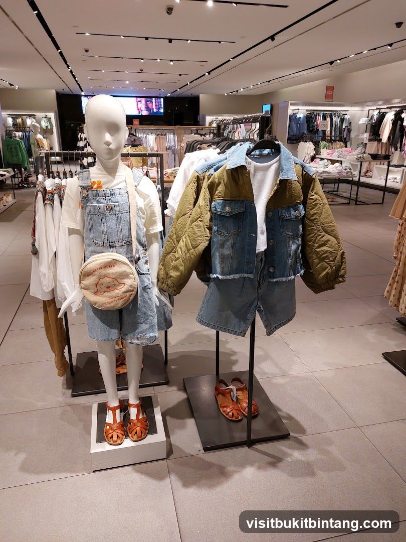 Children's Clothing Display