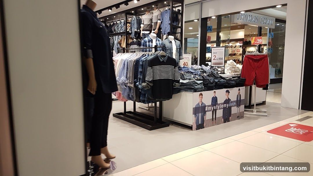 Men's Clothing Store Interior Display