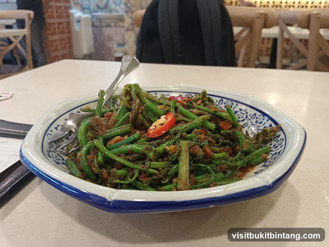 Stir-fried Fern Dish