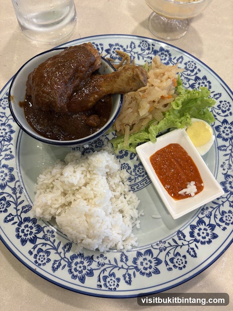 Chicken dish with rice