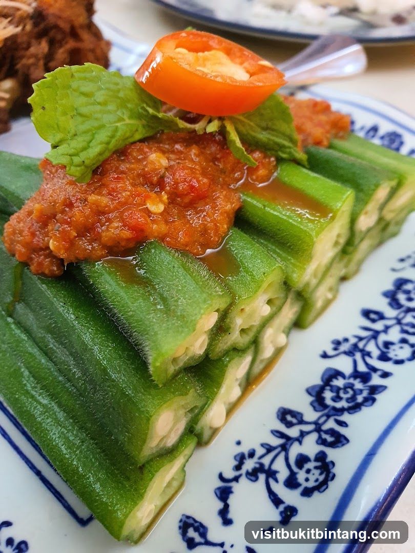 Okra with Sambal