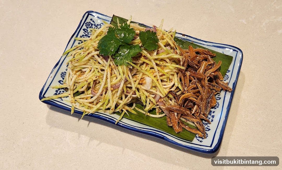 Mango Salad with Anchovies
