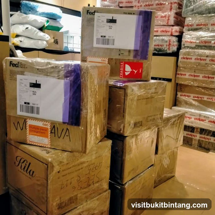 Stack of Packages