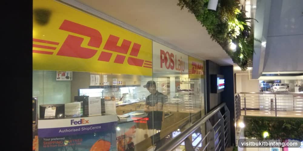 Mail Boxes Etc. (DHL) Sunway Pyramid - Courier Poslaju Citylink DHL Fedex