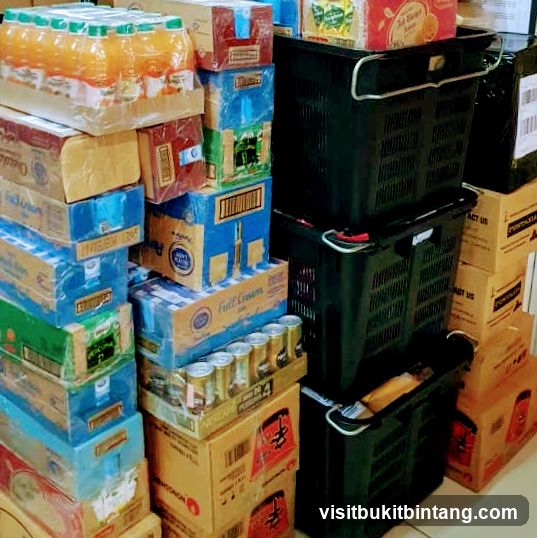 Stacked Boxes and Baskets