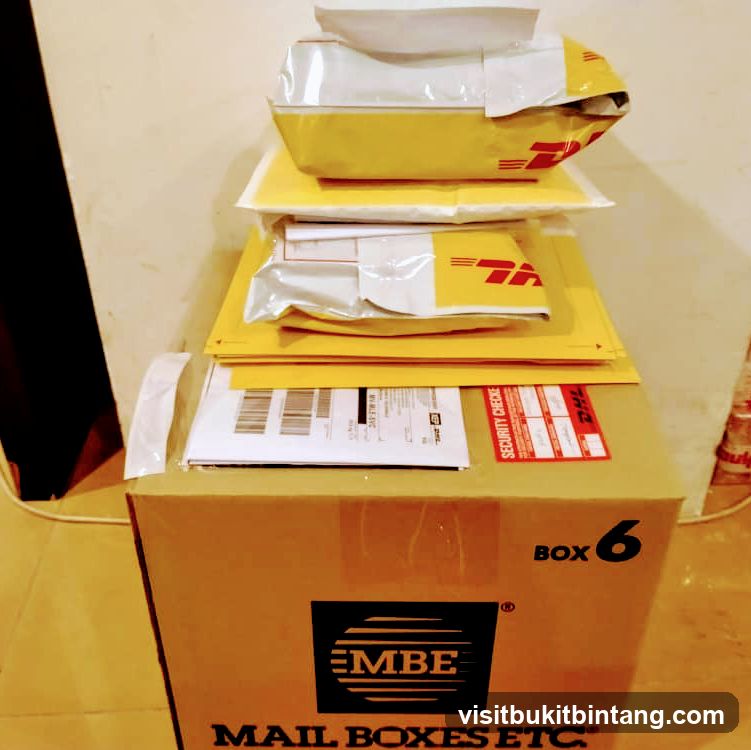 Stack of Mail Packages