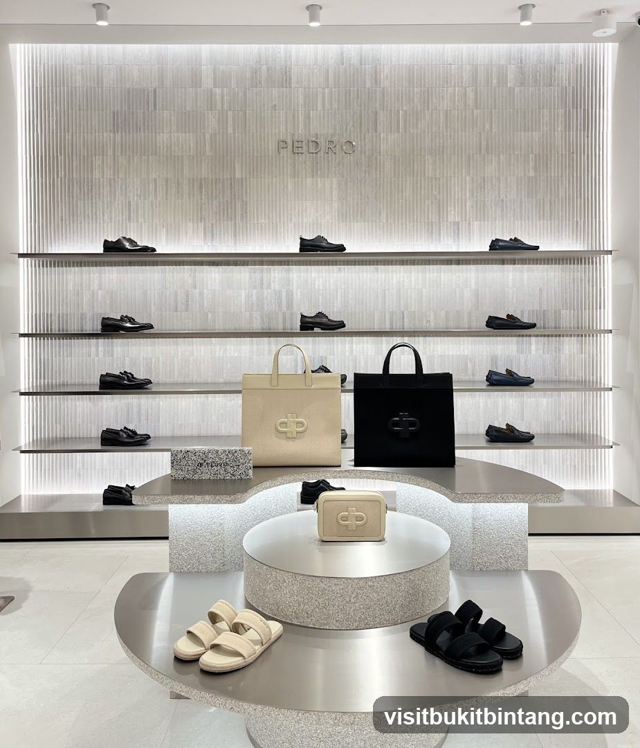 PEDRO Shoe and Bag Store Interior