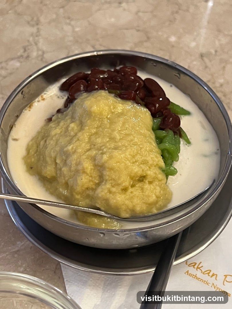 Dessert with Red Beans and Durian