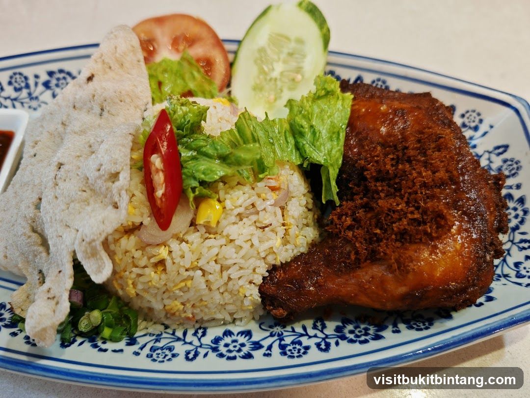 Fried Chicken with Rice