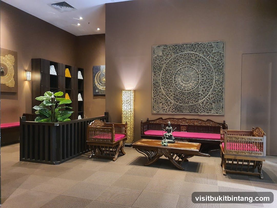 Interior of a spa or waiting area